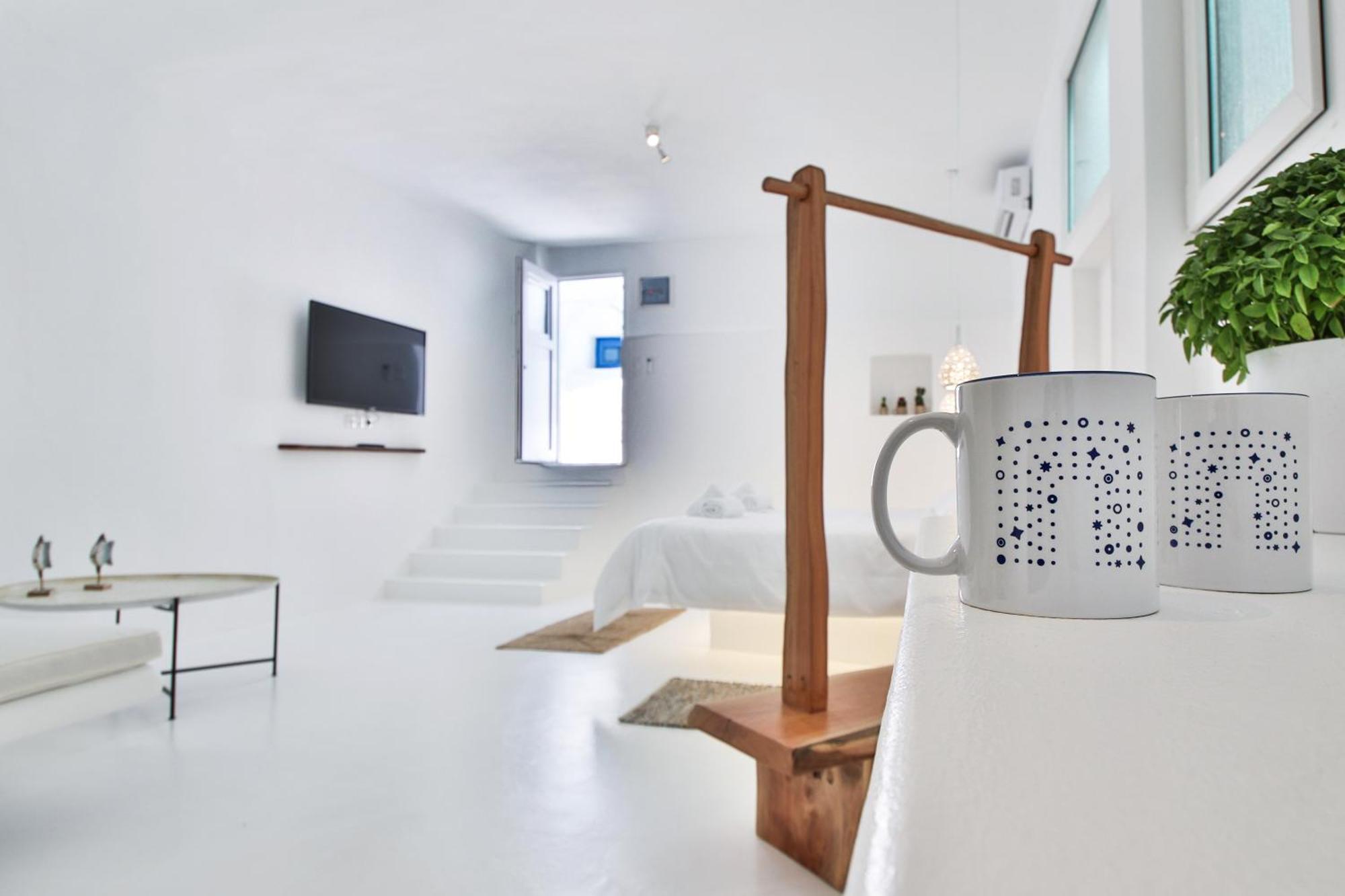 Mykonos Town Arktos White Apartments المظهر الخارجي الصورة