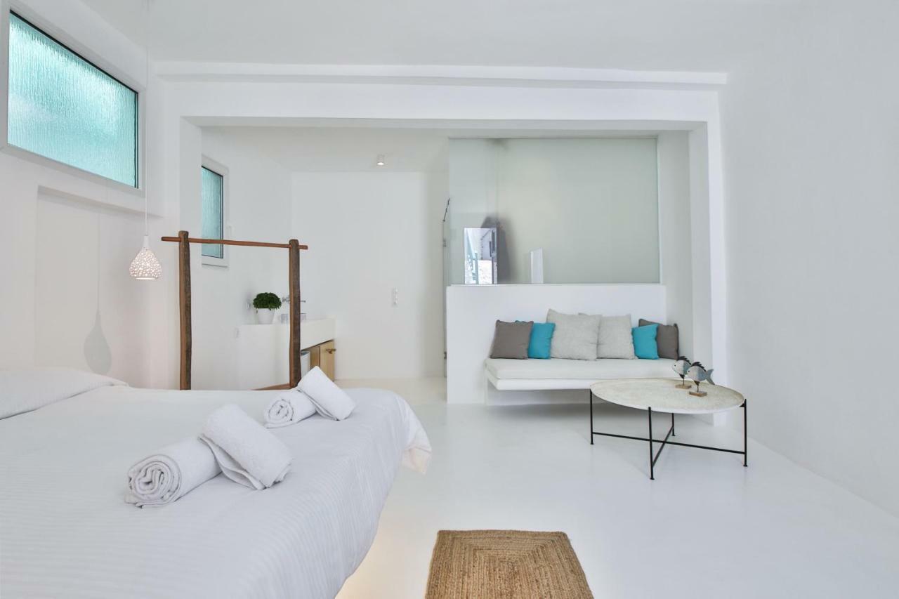 Mykonos Town Arktos White Apartments المظهر الخارجي الصورة